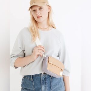 Madewell (Re)sourced Camera Bag in Colorblock